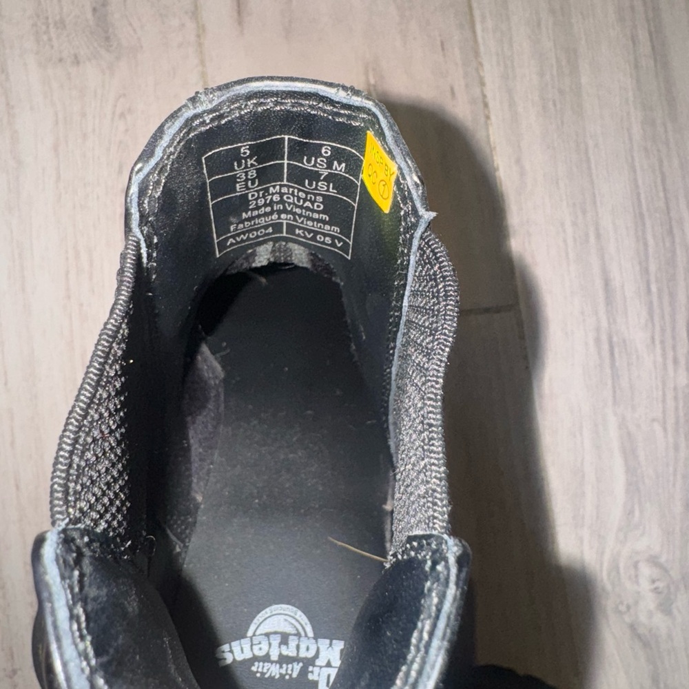 Dr. Martens Black Leather Boots - Picture 4 of 5